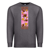 Charcoal Heather american football with lightning bolt  pen wrap Premium Sweatshirt - BundleAndBundleShop