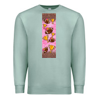 American Football With Lightning Bolt  Pen Wrap Premium Sweatshirt | Teevron