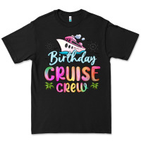 Black birthday cruise crew Premium Tee - MaliasSmallBusiness