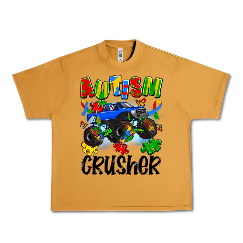 Autism Crusher Urban Heavy Tee by Artiststas | Teevron