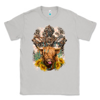 Moon Dust Western Heifer Cow with crosses Classic Tee - LillyAllenDesigns