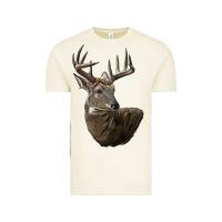 Vintage Arctic white tailed buck deer head Vintage Tee - LillyAllenDesigns