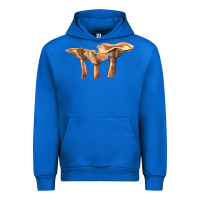 Cobalt lactarius rufus mushroom Urban Hoodie - LillyAllenDesigns