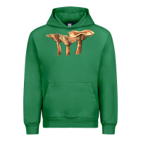 Emerald lactarius rufus mushroom Urban Hoodie - LillyAllenDesigns