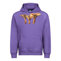Tulip lactarius rufus mushroom Urban Hoodie - LillyAllenDesigns
