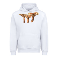 White lactarius rufus mushroom Urban Hoodie - LillyAllenDesigns