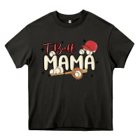 T Ball Mama Baseball Heavy Core Tee | Teevron