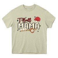 Mossy t ball mama baseball Heavy Core Tee - MaliasSmallBusiness