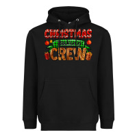 Black christmas baking crew with gifts Heavyweight Hoodie - FaDigitalArtStudio