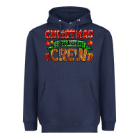 Navy christmas baking crew with gifts Heavyweight Hoodie - FaDigitalArtStudio