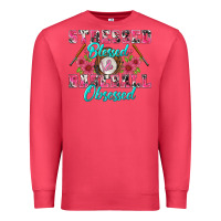 Cardinal stressed blessed & baseball obsessed Premium Sweatshirt - BundleAndBundleShop