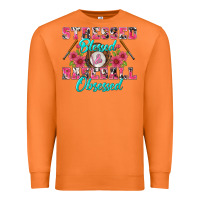 Carrot stressed blessed & baseball obsessed Premium Sweatshirt - BundleAndBundleShop