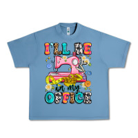 Pebble Blue i'll be in my office Urban Heavy Tee - Artiststas