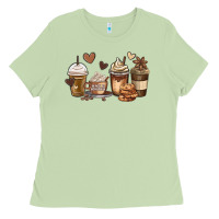 Matcha melanin afro coffee cups Ladies Tee - MaliasSmallBusiness