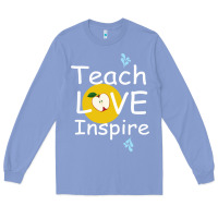 Colony Blue teach love inspire Long Sleeve Tee - Bettercallsaul