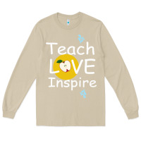 Mushroom teach love inspire Long Sleeve Tee - Bettercallsaul