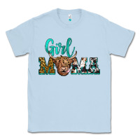 Dusty Blue girl mama Classic Tee - JahusDesignShop