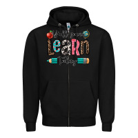 Black y'all gonna learn today Zipper Hoodie - OliviaCreatesArt