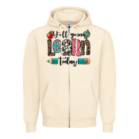 Sandshell y'all gonna learn today Zipper Hoodie - OliviaCreatesArt