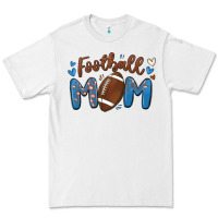 White football mom Premium Tee - MaliasSmallBusiness