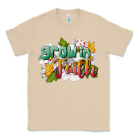 Mushroom Grow In Faith Classic Tee - LillyAllenDesigns