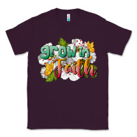 Plum Grow In Faith Classic Tee - LillyAllenDesigns