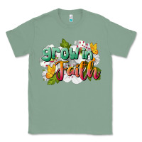 Sage Grow In Faith Classic Tee - LillyAllenDesigns