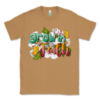 Toasted Coconut Grow In Faith Classic Tee - LillyAllenDesigns