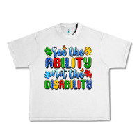 Lunar Rock see the ability not the disability Urban Heavy Tee - Artiststas