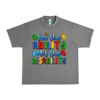 Tornado see the ability not the disability Urban Heavy Tee - Artiststas