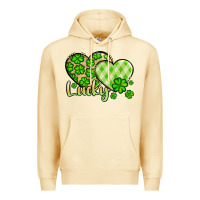Pina Colada St. Patrick's Lucky hearts Premium Hoodie - OliviaCreatesArt