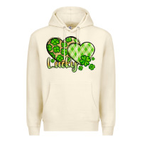 Sandshell St. Patrick's Lucky hearts Premium Hoodie - OliviaCreatesArt