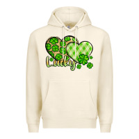 Tofu St. Patrick's Lucky hearts Premium Hoodie - OliviaCreatesArt