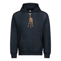 Navy baby giraffe Urban Hoodie - LillyAllenDesigns