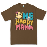 Cacao one happy mama Premium Tee - MaliasSmallBusiness