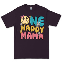 Plum one happy mama Premium Tee - MaliasSmallBusiness
