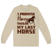 Mushroom I Promise Honey This Is My Last Horse Long Sleeve Tee - Bettercallsaul