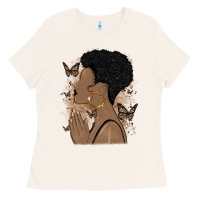 Bone black woman praying Ladies Tee - MaliasSmallBusiness