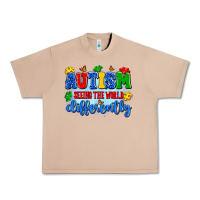 Burro autism seeing the world differently Urban Heavy Tee - Artiststas