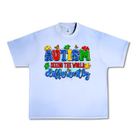 Grape Ice autism seeing the world differently Urban Heavy Tee - Artiststas