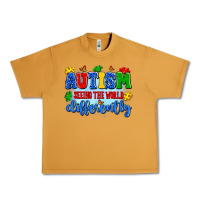 Peanut Butter autism seeing the world differently Urban Heavy Tee - Artiststas