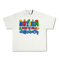 Pistachio autism seeing the world differently Urban Heavy Tee - Artiststas
