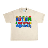 Sandshell autism seeing the world differently Urban Heavy Tee - Artiststas