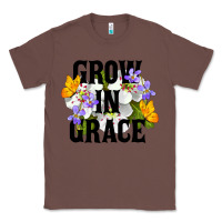 Chestnut Grow In Grace Classic Tee - LillyAllenDesigns