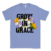 Colony Blue Grow In Grace Classic Tee - LillyAllenDesigns