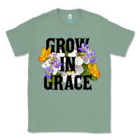 Sage Grow In Grace Classic Tee - LillyAllenDesigns