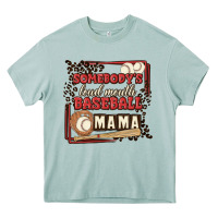 Arona somebody's loud mouth baseball mama Heavy Core Tee - MaliasSmallBusiness