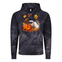Cloud Black Halloween Hedgehog Vintage Hoodie - LillyAllenDesigns