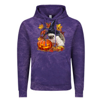 Cloud Purple Halloween Hedgehog Vintage Hoodie - LillyAllenDesigns