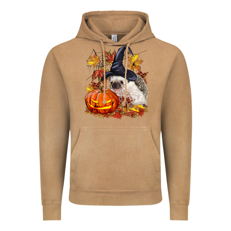 Halloween Hedgehog Vintage Hoodie by LillyAllenDesigns | Teevron
